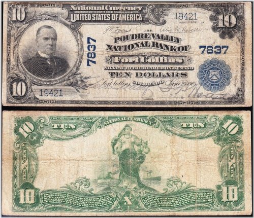 Historic Fort Collins Banknote