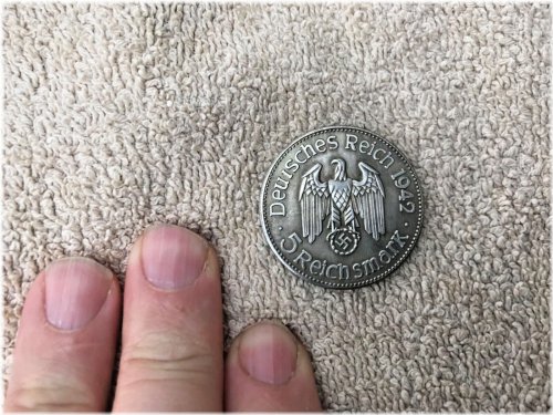 Nazi Germany 5 Reichsmark Commemorative Coin