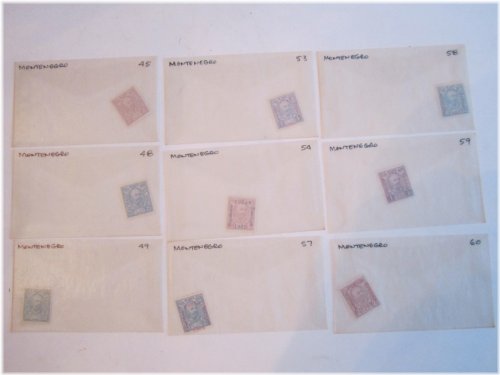 Montenegrin Heritage Stamp Collection