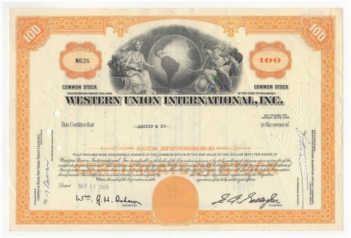 Global Finance Investments Certificate