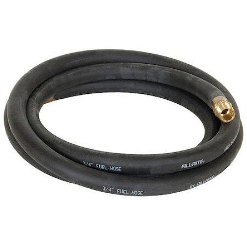 12-Foot Fill-Rite Fuel Transfer Hose with 3/4 Inch NPT Connections