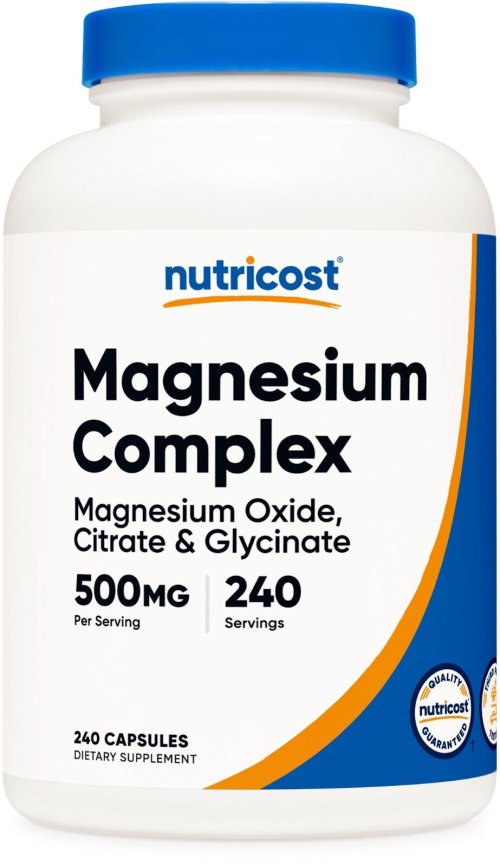 Magnesium Max 500: Non-GMO and Gluten-Free Capsules for Optimal Health