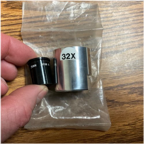 Compact Lens Reader and Film Holder