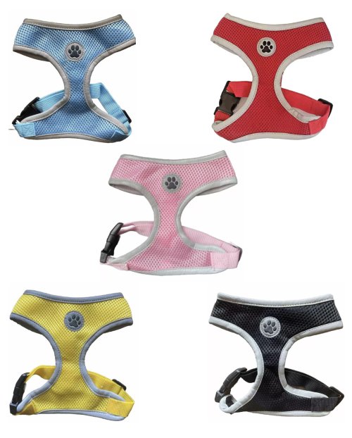 PawVenture Reflective Mesh Harness