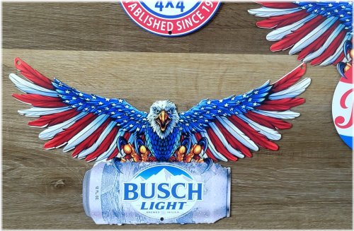 Eagle's Flight Metal Sign