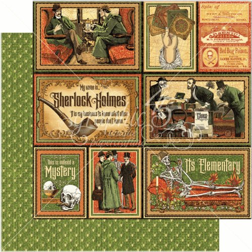 Elementary Elegance Scrapbook Paper