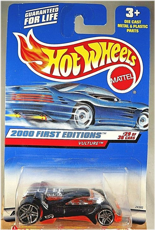 Black Vulture Chrome Pr5 Diecast Vehicle