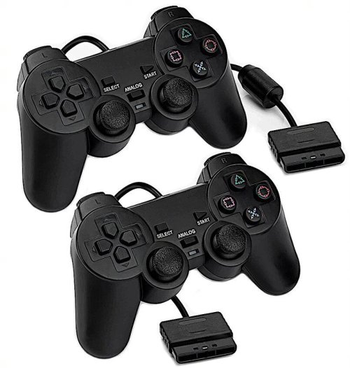 Voomwa Black Wired Controllers