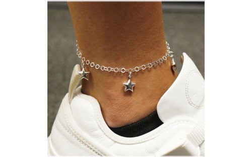 Stellar Silver Anklet