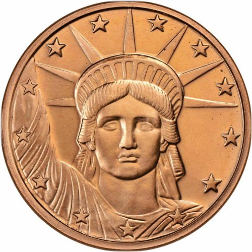 Liberty Head Copper Round