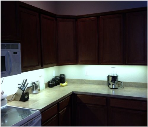 Cool White Under Cabinet LED Lighting Kit