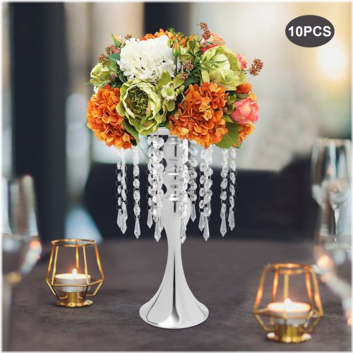 Silver Petal Elegance Bouquet Stand