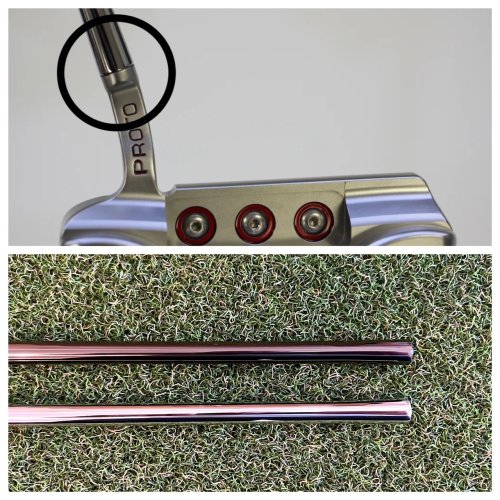Flare Tip Putter Shaft - Peg Hosel Compatible