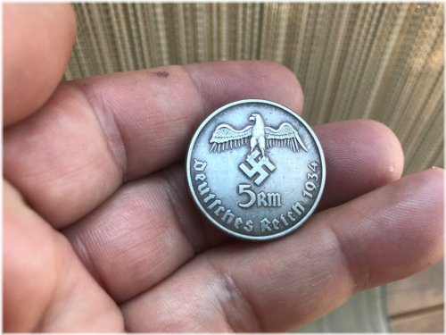 Fuhrer Era Commemorative Reichsmark Coin