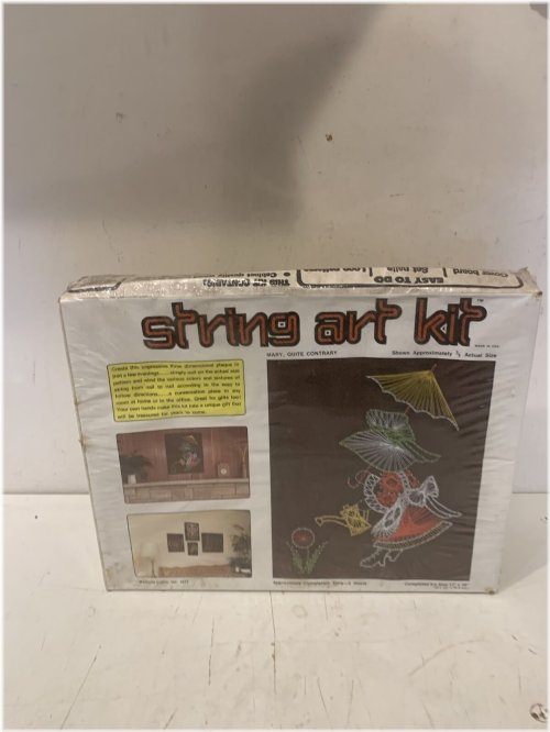 Vintage McCulla Crafts String Art Kit - Mary Quite Contrary