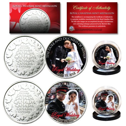 Royal Wedding Commemorative Coin Set