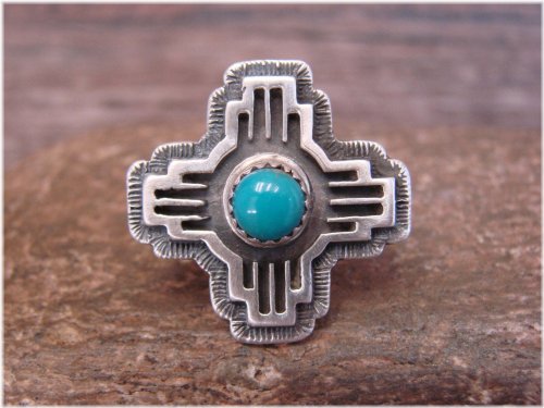 Zia Turquoise Sterling Silver Ring