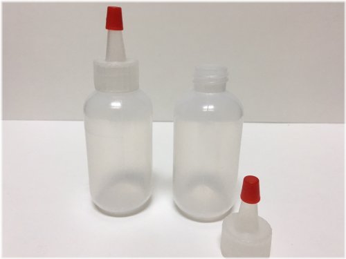 Boston Round Squeeze Bottle Set