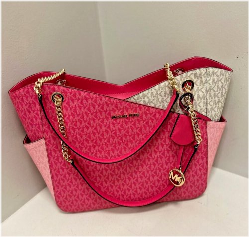 Pink Multi Tote Handbag