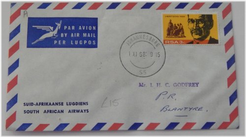 Southern African Postal History Collection