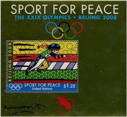 Sport Peace Summer Olympic Games Beijing Stamp