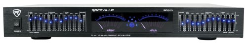 GraphiVU Dual 10-Band Rack Equalizer for Pro Audio