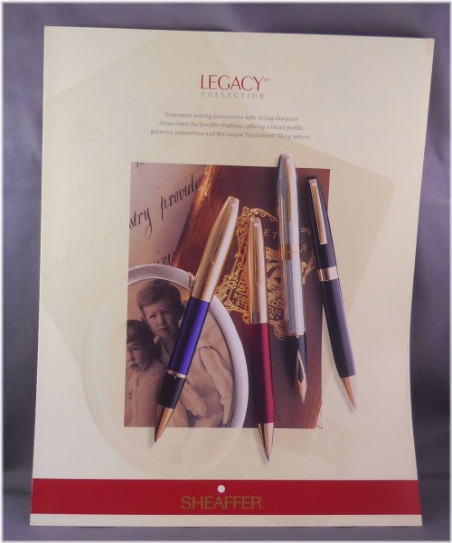 Legacy Dealer Catalog Sheet - Sheaffer L998 (4 pages)