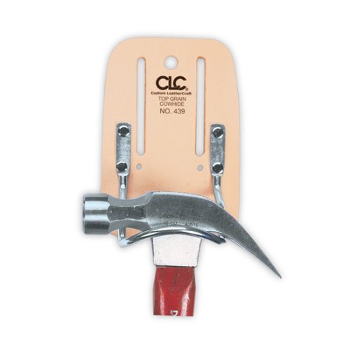 Leather Hammer Holder with Steel Loop