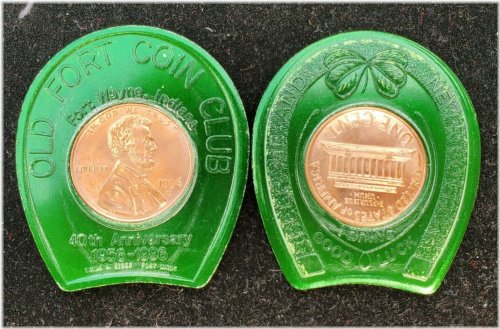 Fort Wayne Centennial Commemorative Lincoln Token