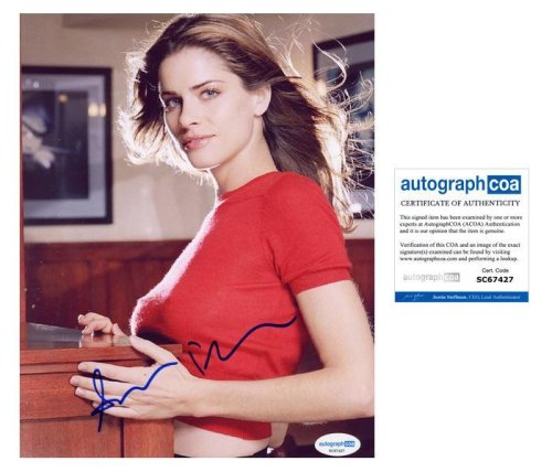 Amanda Peet "Brockmire" Signed 8x10 Photo