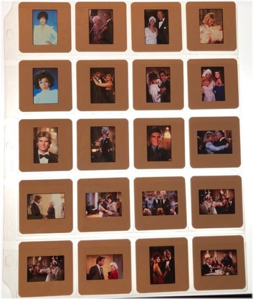 Golden Era TV Stars Transparency Slides