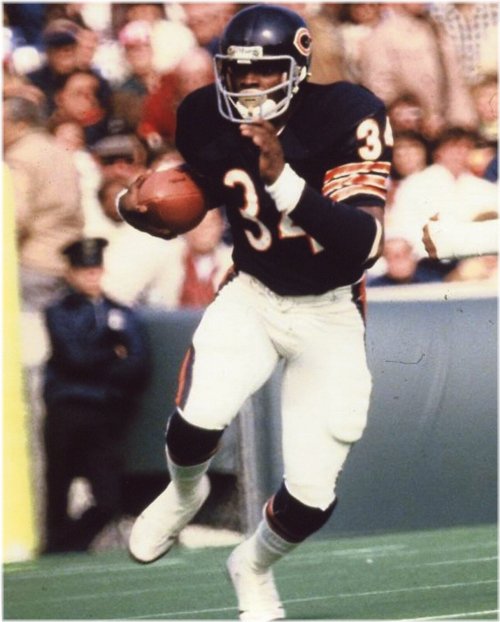 Gridiron Glory: Walter Payton Vintage Photo