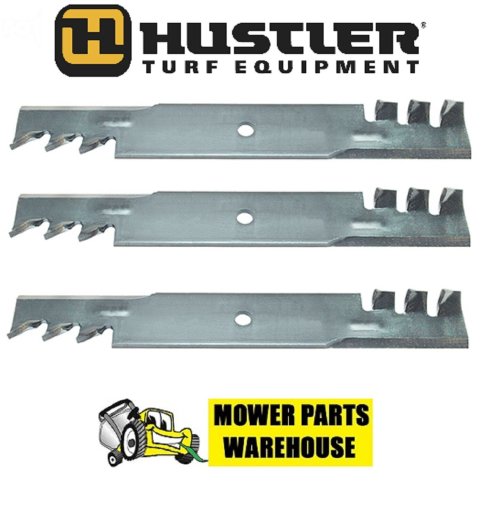 Triple Blade Set for 54" Hustler Mower Deck