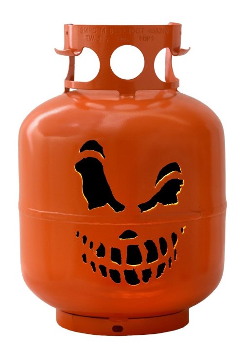 Harvest Blaze Propane Tank Decoration