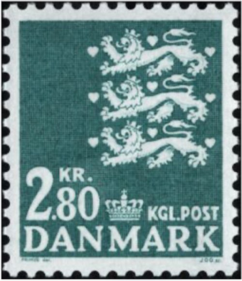 Nordic Heraldic Lions Stamp Set