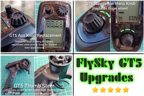 FlySky Pro-Steer Upgrade Kit for Enhanced Control and Functionality