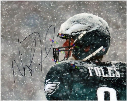 Eagles QB Nick Foles Signed 8x10 Photo Reprint