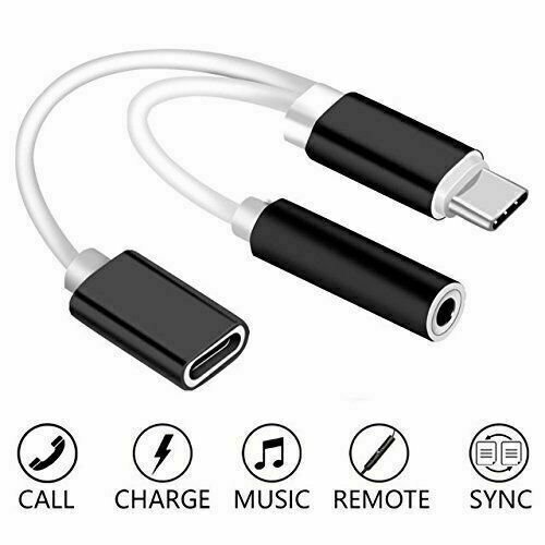 Universal Audio and Charging Adapter for USB-C Devices