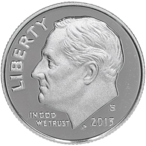 Silver Proof Roosevelt Dime (2013)