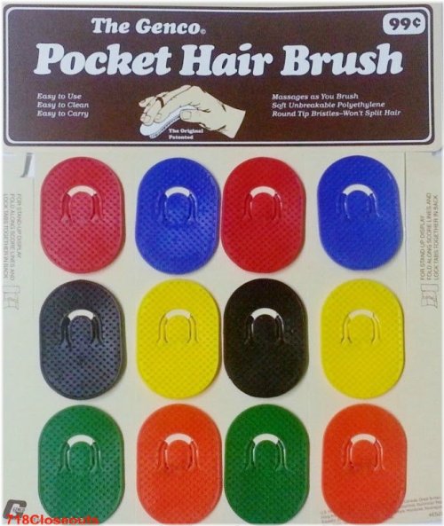 Pocket Hair Brush Set
