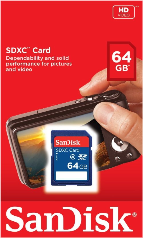 SanDisk FlashCapture 64GB Memory Card