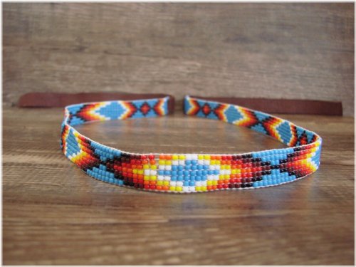 Southwestern Beaded Hat Band by Jacklyn Cleveland