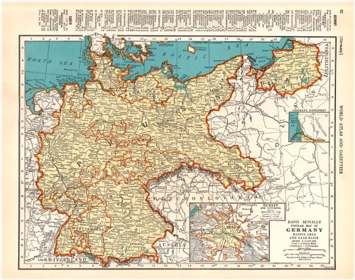 Germany in Time: A Collection of Antique European Maps