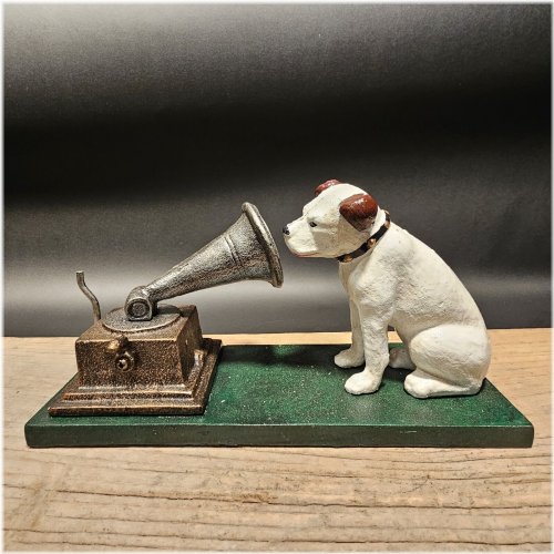 Nipper Dog Phonograph Figurine