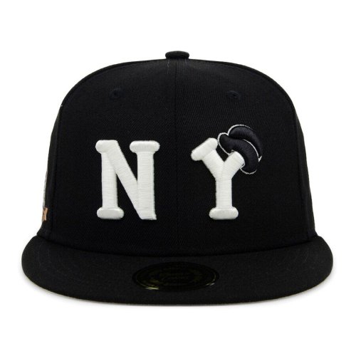 Black Yankees Legacy Fitted Cap