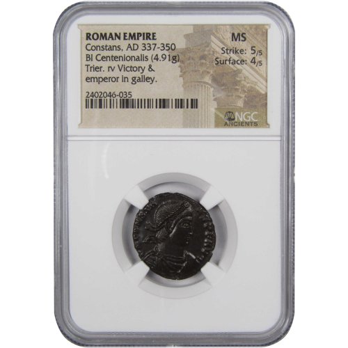 Imperial Roman Centenionalis of Constans