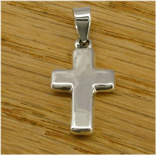 Silver Cross Statement Pendant