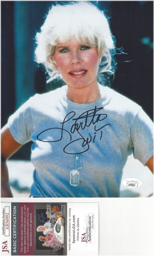 Swit Signature Set: Loretta Swit Autographed MASH Photos with Bonus Pic - JSA Certified