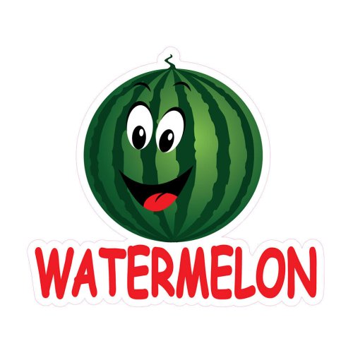 Watermelon Slice Decals