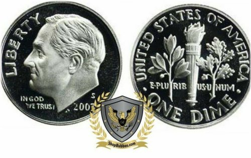 Silver Gem Proof 2009 S Roosevelt Dime